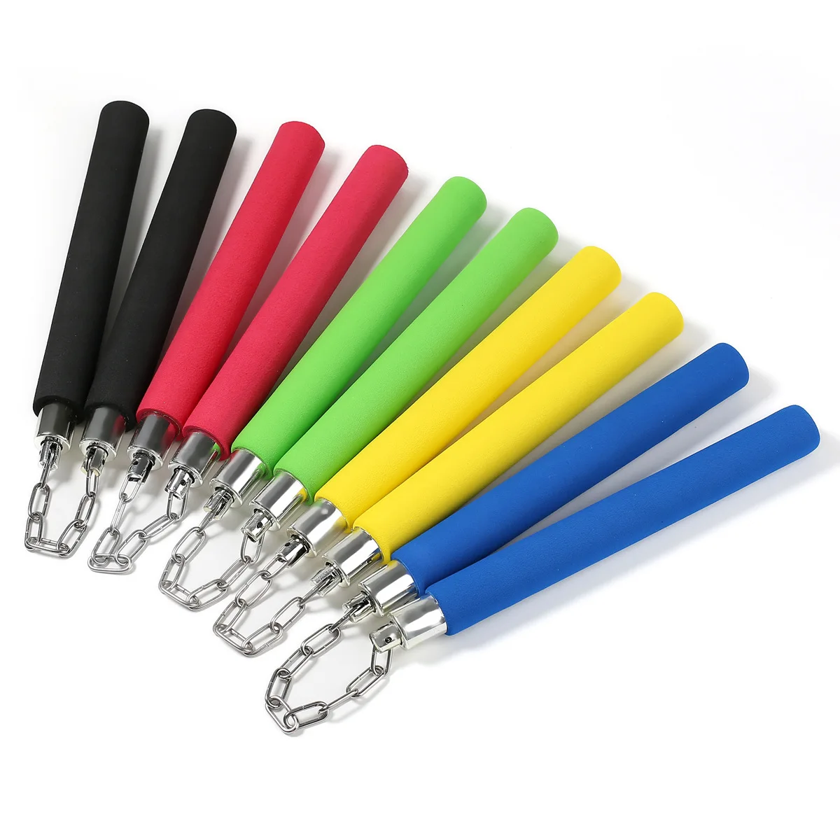 Foam nunchaku with cord or chainlink ,string martial arts chaku 2024