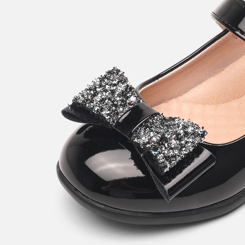 Girls Leather Shoes 2021 Wholesale Baby Girls Casual Genuine Leather Children Oxford Formal Girls Dress Shoes