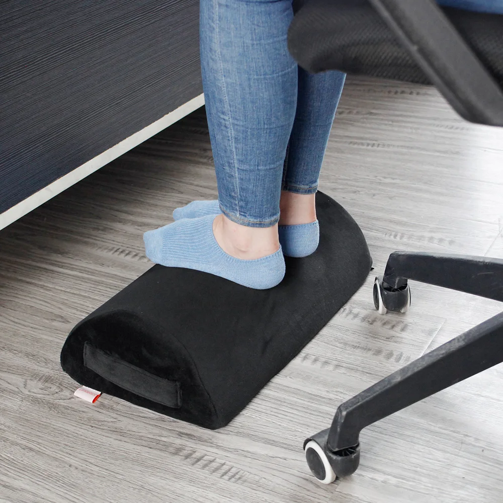 Touch rich under desk foam  adjustable   foot rest