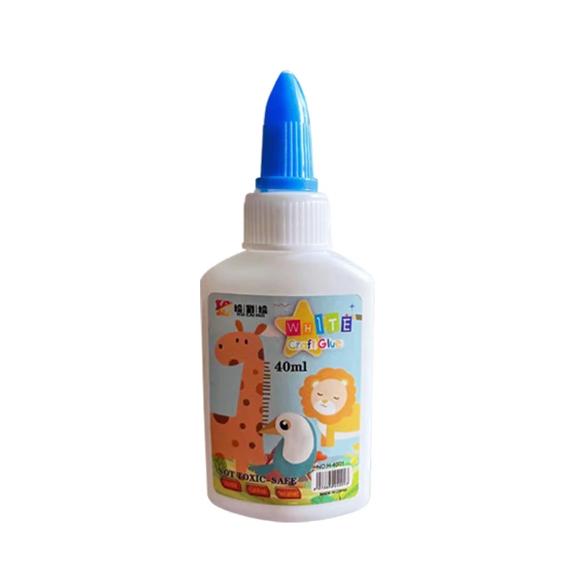 
Multipurpose Non Toxic 40ml 60ml 80ml 100ml 120ml Pvp Liquid White Craft Glue For Paper Cardboard Wood And Fabris 