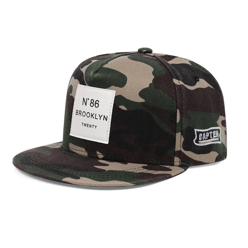 New sports fashion casual day letter label INS neutral hip hop simple style all matching flat brim hat