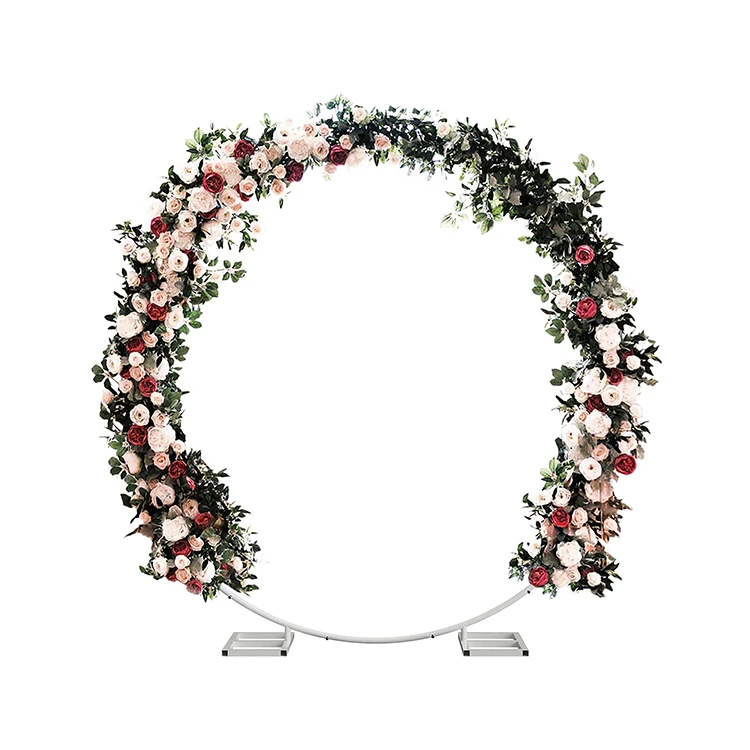 Wedding Decoration Arch Stand Iron Balloon Round Circle Backdrop For Wedding