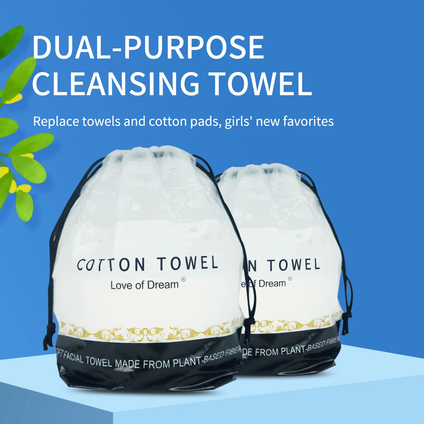 100% Cotton Material Fragrance Free No Chemical Quality Facial Dry Wipes For Lady and Baby 	 oem cotton towel