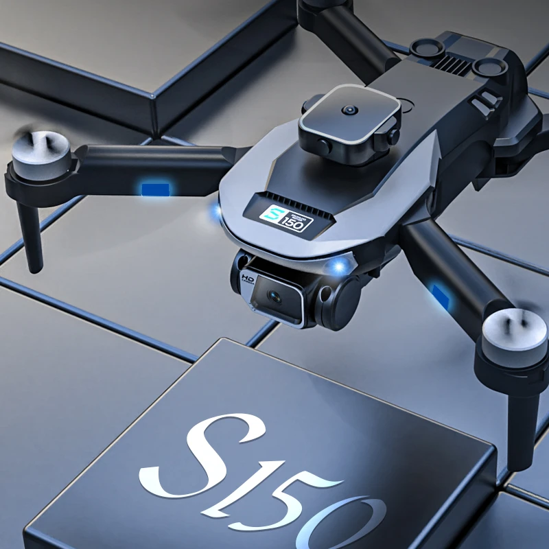 Brushless motor S150 drones Optical Flow Positioning 360 Obstacle Avoidance Drone HD  Dual Camera  Folding Quadcopter Gift