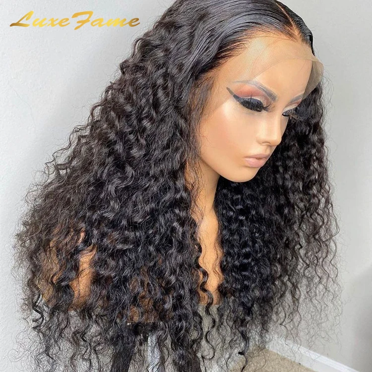 
Luxefame Transparent 13x6 Brazilian Frontal Deep Wave Wig,Hd Lace Front Wig 13x6,Virgin Hair Full Hd Lace Wig Vendor 