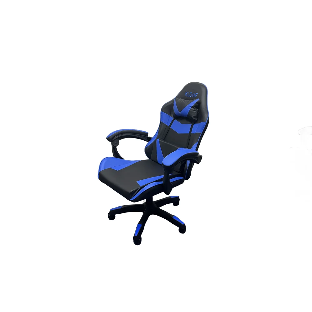 Canada Usa современный Проект заказ синий игровой стул центр использовать Recaro Silla удобное хромированное основание игровые стулья