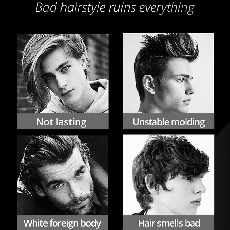 Private label Professional Hair Care Hair Styling Long Lasting Strong Hold Product Hair Wax