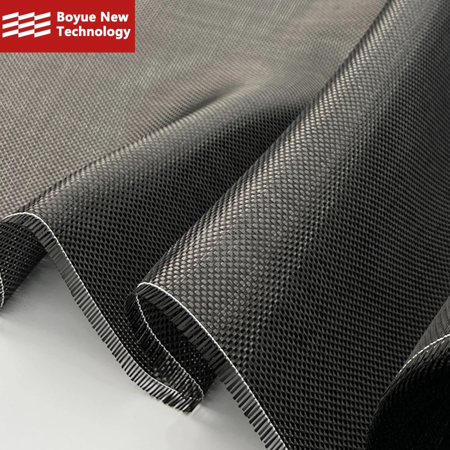 High performance low price 3K 200gsm 280gsm plain and twill 2/2 carbon fiber fabric for car