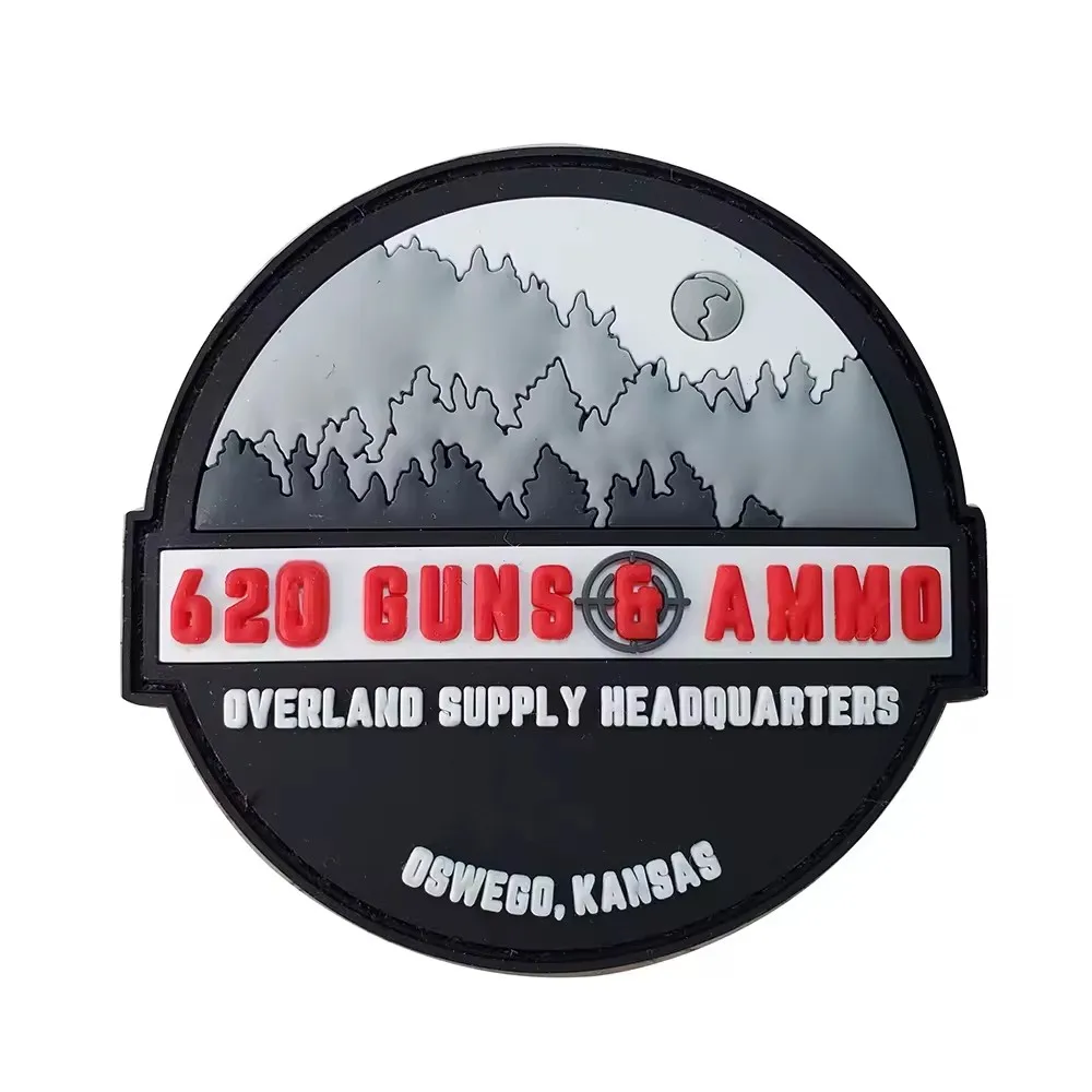 ПВХ патч на заказ мультяшный логотип для одежды краситель сублимационные патчи для шляпы