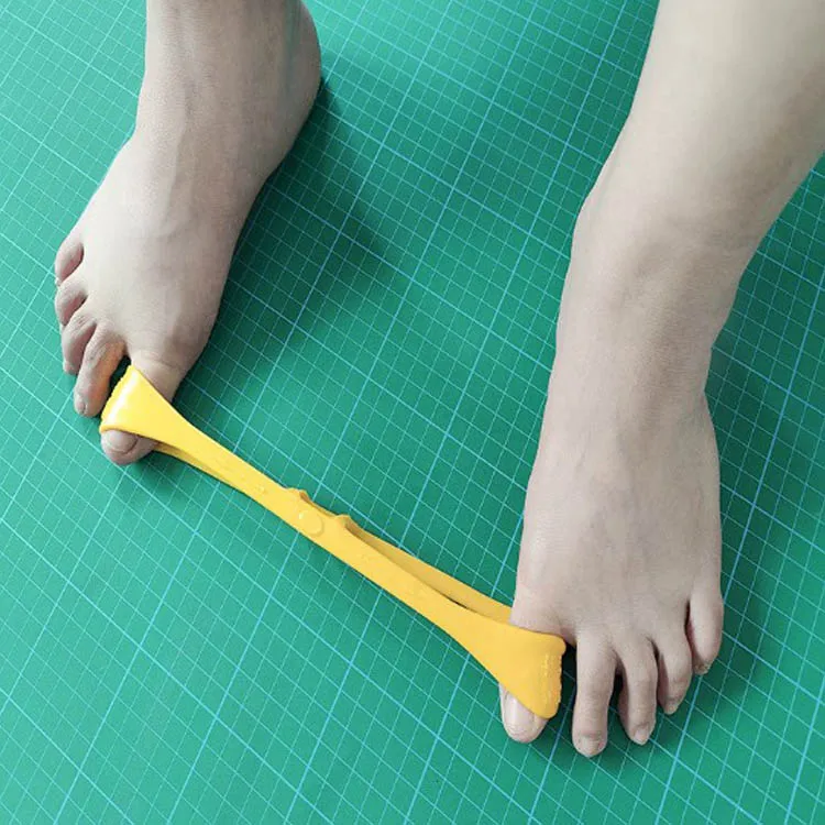 2023 New Toe Exercise TOE FITNESS BAND Hallux Valgus Corrector Foot Big Toe Valgus Exercise Belt W8