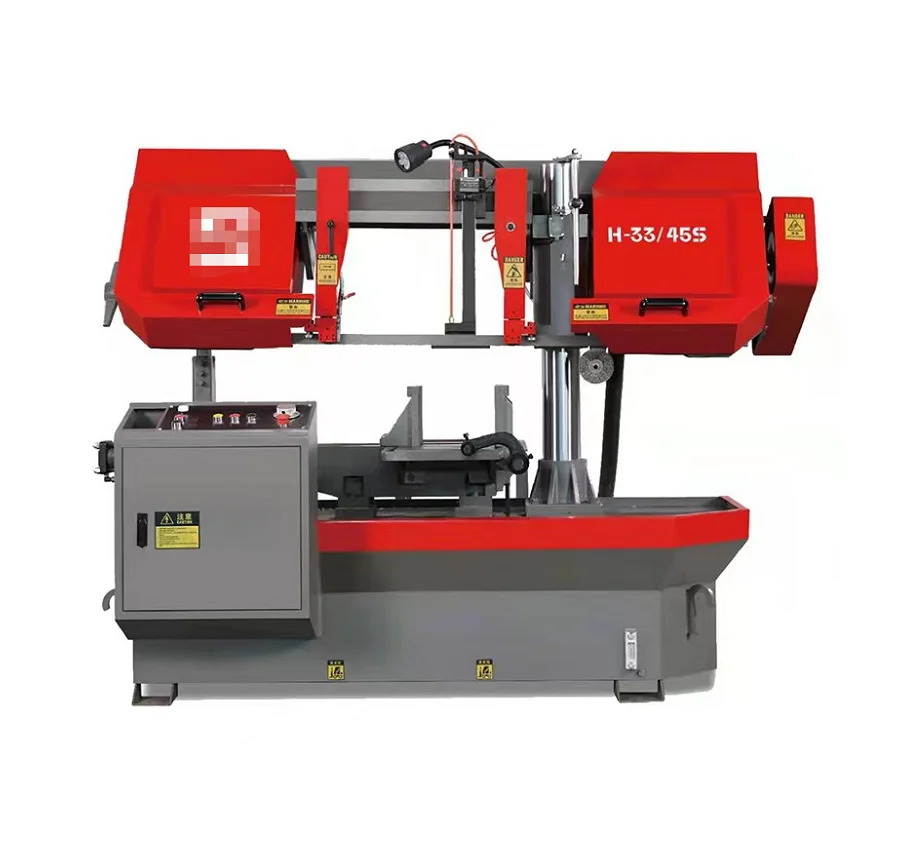 Factory direct double-column band sawing machine metal cutting sawing machine