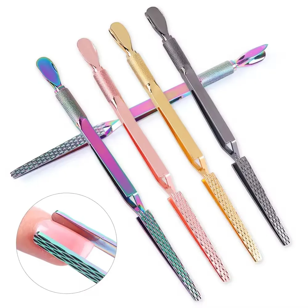 Destly Multi-function Clip C Curve Nail Pinching Tool Magic Wand Acrylic Gel Tips Tweezers Stainless Steel Nail Art Clip Nipper