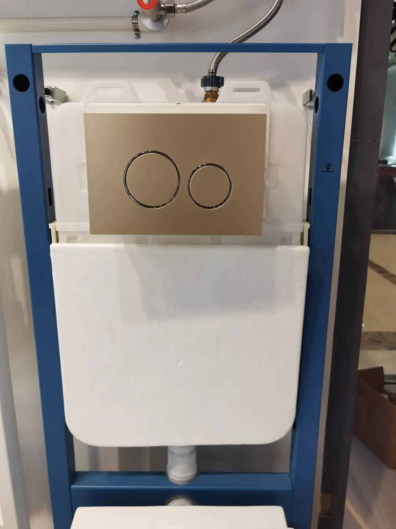 Concealed Smart Water tank Sanitary Ware for Suspended WC Drain Button New Design Toilet Sensor Flushing