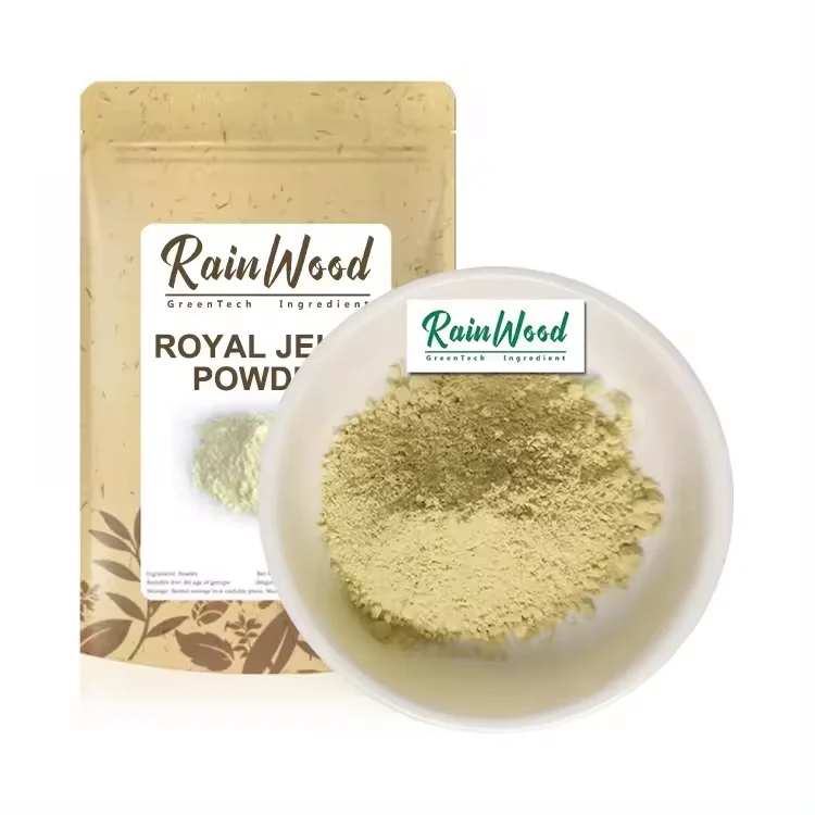 High Quality Food Grade Fresh Royal Jelly 100% Natural Lyophilized Royal Jelly With 6% 10-HDA Lyophilized Royal Jelly Powder