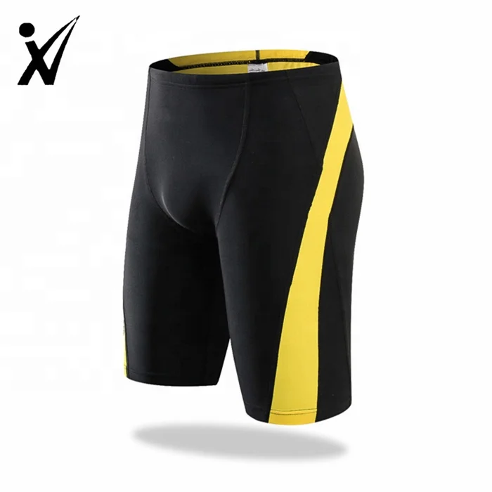 custom color-changing Neoprene beautiful line style Warmth indoor pool mens swim shorts quick dry wetsuit shorts