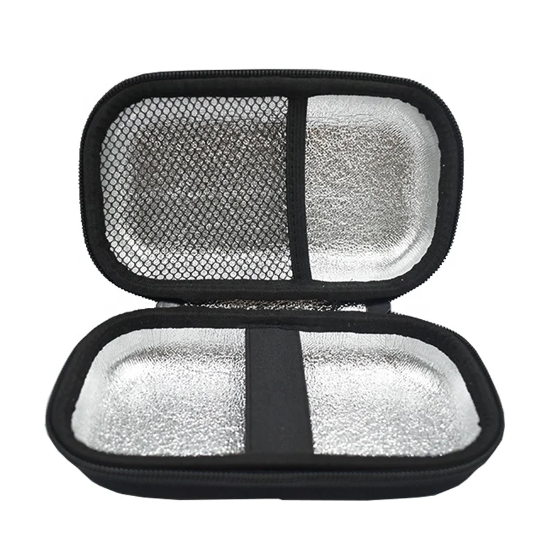 Dust-proof hard shell molded 6cm height insulin case aid case medical equipment portable eva insulin syringe case for storage