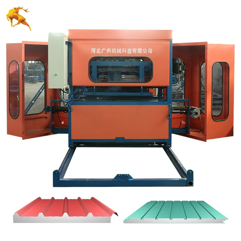 Germany Tech Widely Used Small Non Second Hand EPS Sandwich Plastic Panels Making Machine