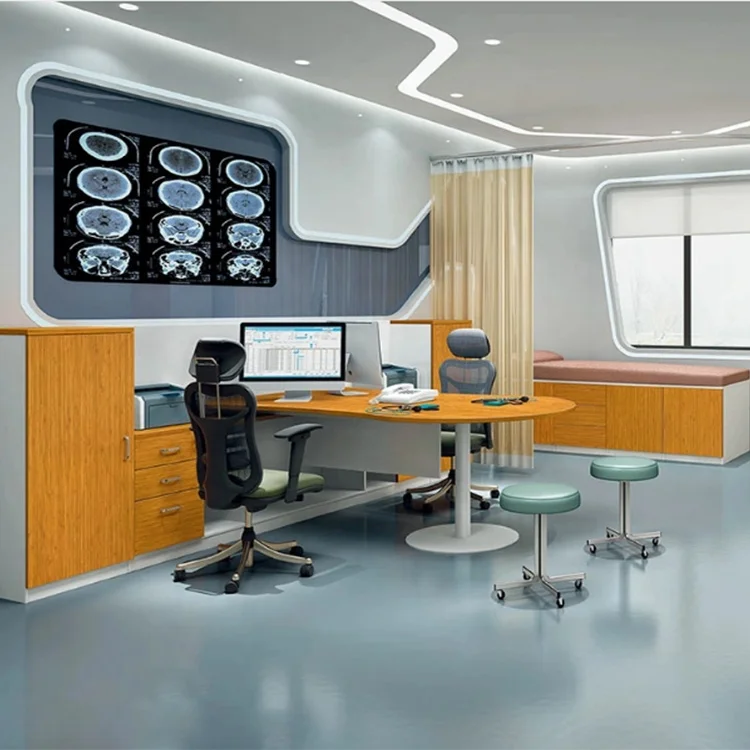 Folding Portable Table for Medical Treatment and Consultation Electric Table for Medical Examination and Operation