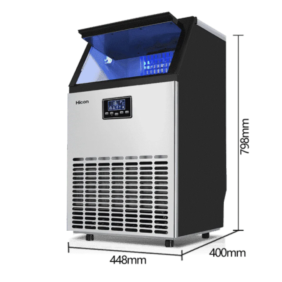 Factory Price OEM Big Capacity Commercial Fully Automatic Ice Cube Machine For Coffee Shops