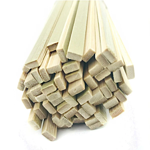 Custom logo bbq accessories flat bamboo meat skewers sticks