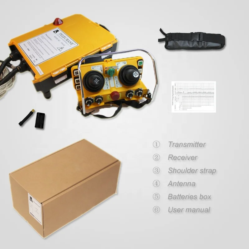 Crane Radio Remote Control F21-16S Wireless Electric Hoist Remote Controls Telecrane