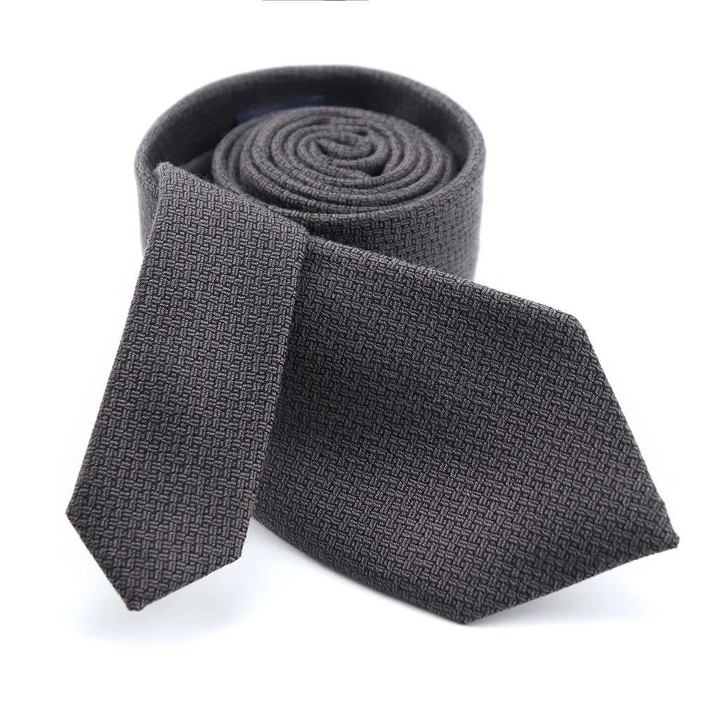 
 Популярный на заказ шейный галстук из смеси шелка и шерсти специальный дизайн шейный галстук на заказ шиферный черный жаккардовый галстук Мужской дизайнерский  