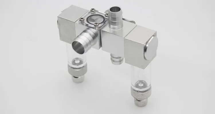 ZRDR CO2 Atomizer Diffuser External Reactor Aquarium Water Plant Aquarium Fish Tank For co2 External Atomizer 12/16mm 16/22mm