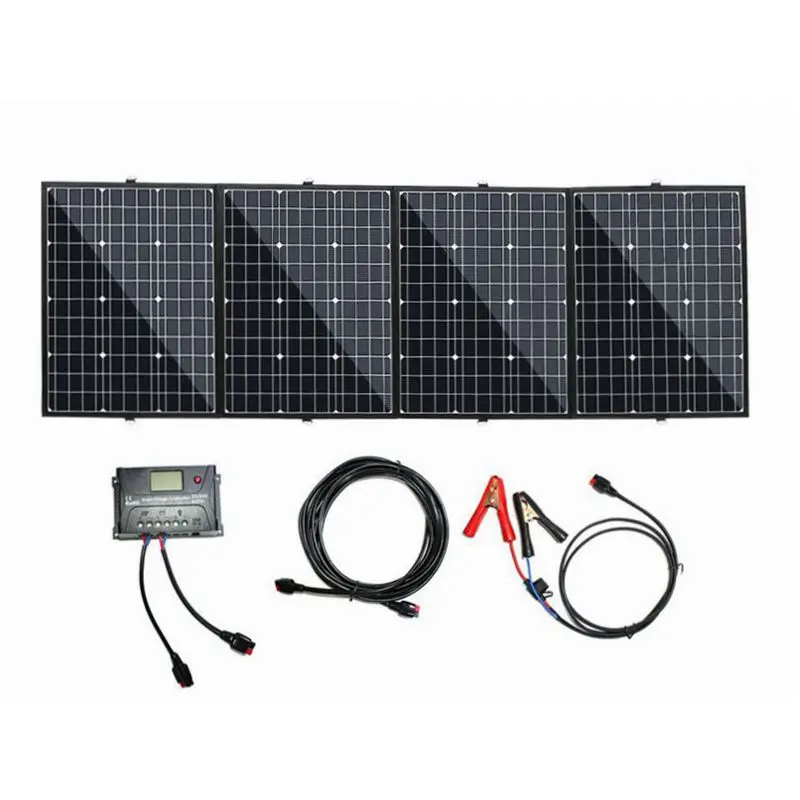 High Efficiency Folding 240W Paneles Solares Kit Module In Solar Panel Set Up Cost Solar Panel Kit Completo