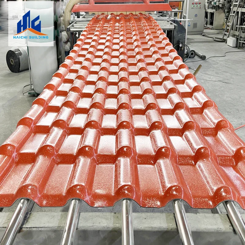 kerala pvc roof tile asa synthetic resin sheet roll sandwch long span roofing new 4 layers with high quality sheets types