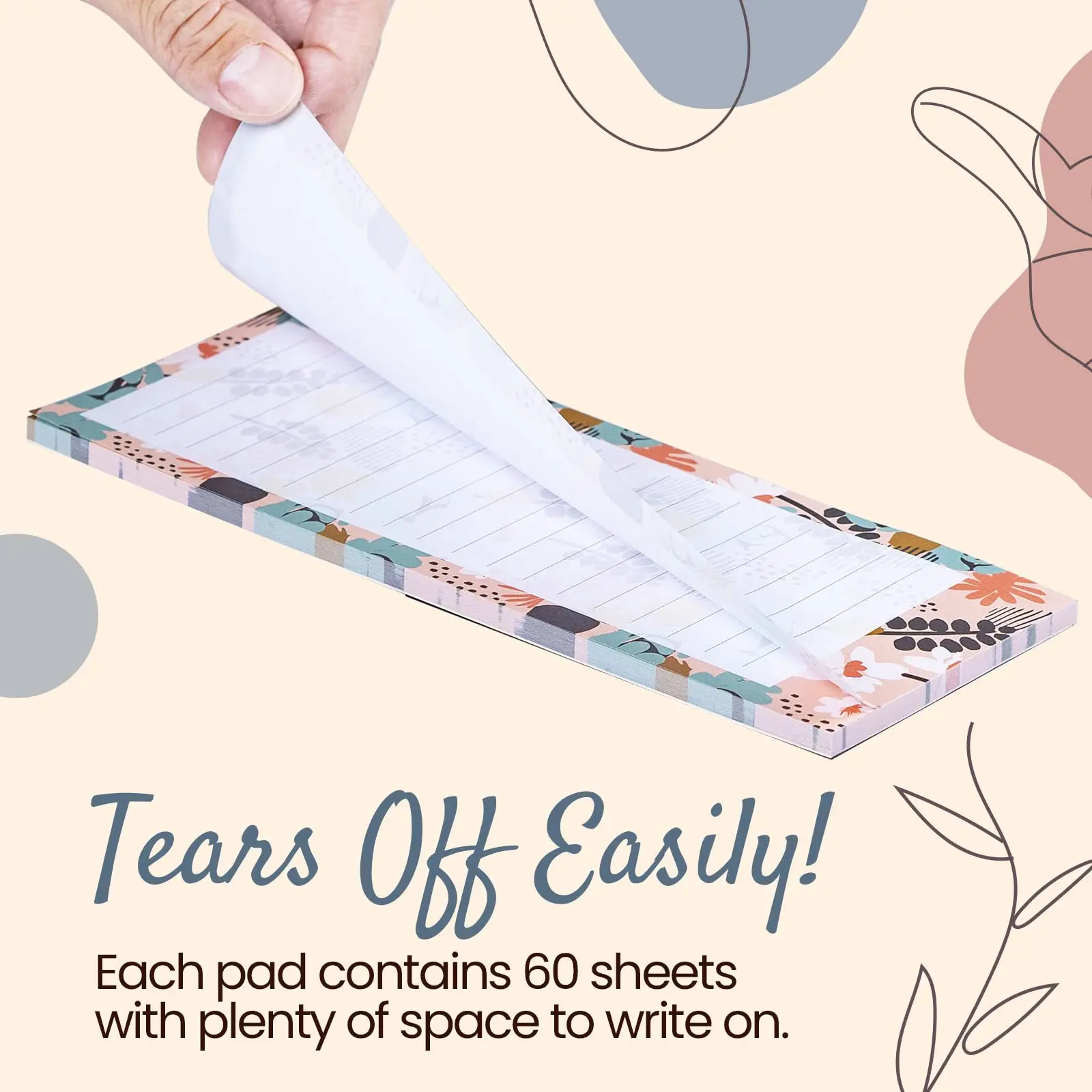 Customize Funny Office School Kids Gifts Shopping Lists Fun Memo Note Pad for Fridge Grocery List Magnetic Notepad