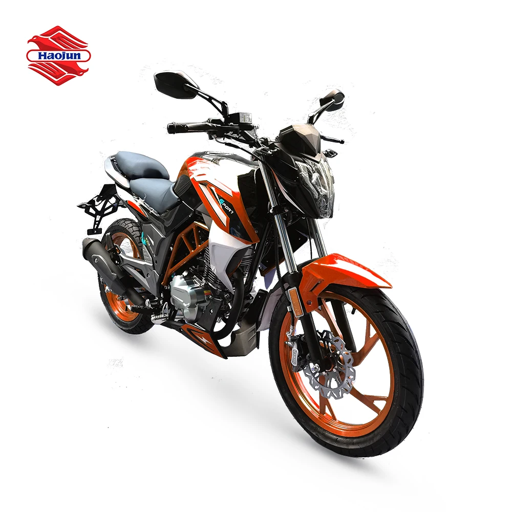 Гоночные мотоциклы Haojun высокоскоростной бензиновый мотоцикл 125cc 150cc высококачественный внедорожный велосипед