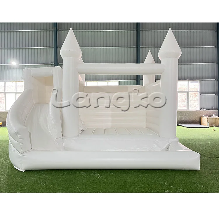 white castle bounce house water slide inflatable house bouncy castle for party rental