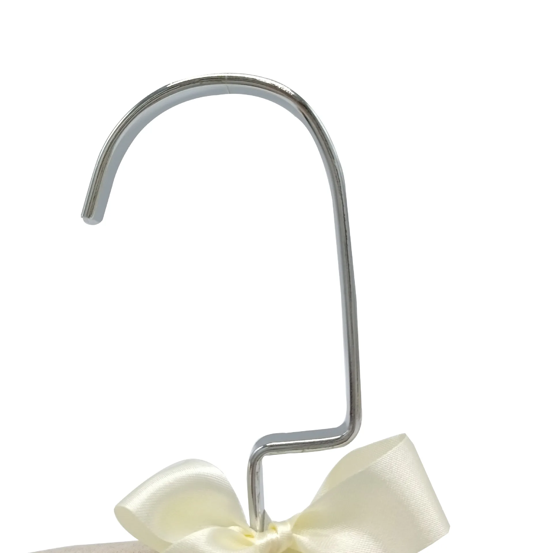 Factory Direct Sales Silk Clothes Stand  Underwear Satin Hanger Linen Sponge Clothes Hanger