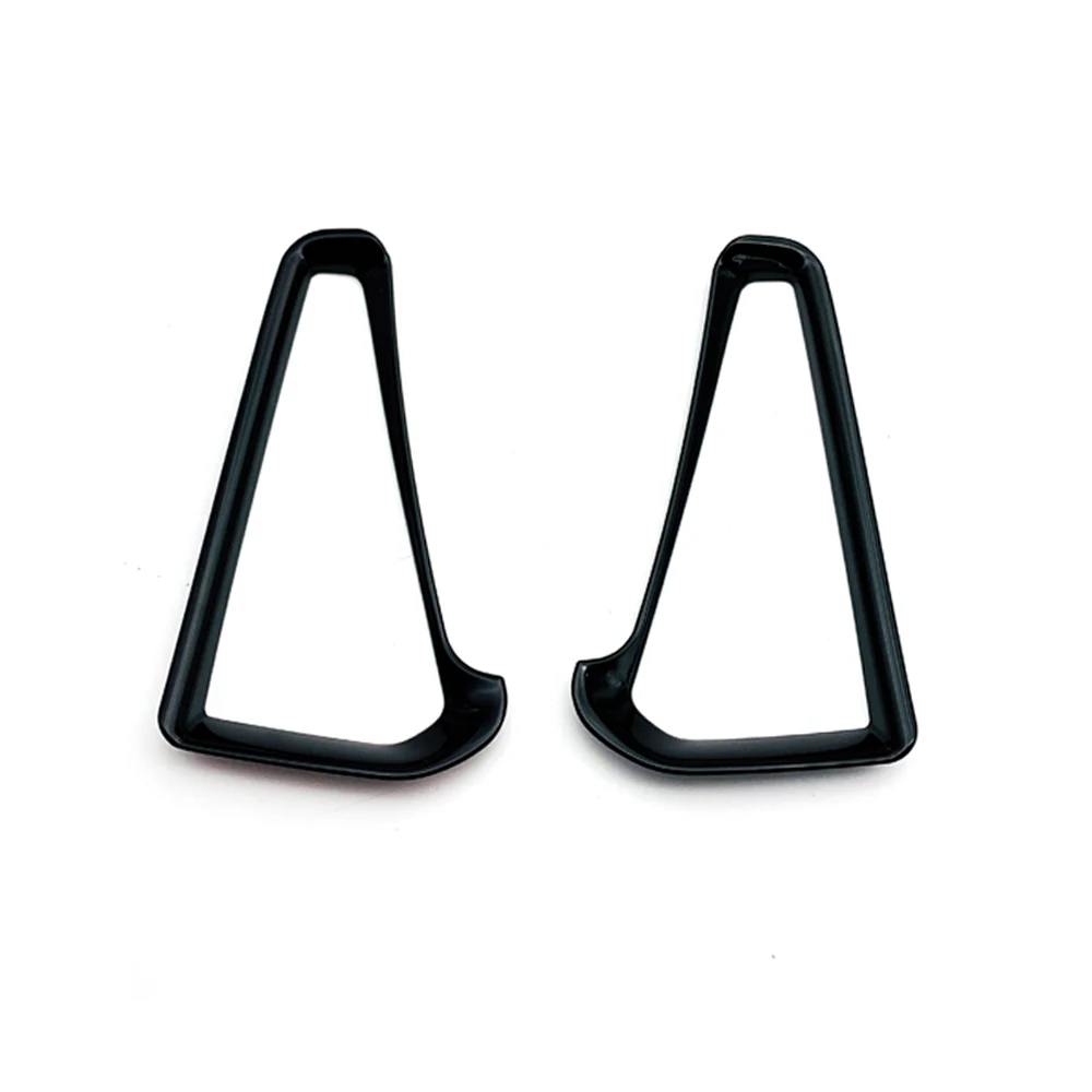 ABS Piano Black Rear Foglamp Cover Auto Parts Foglight Cover For Toyota Noah Voxy 80 Car Accessories