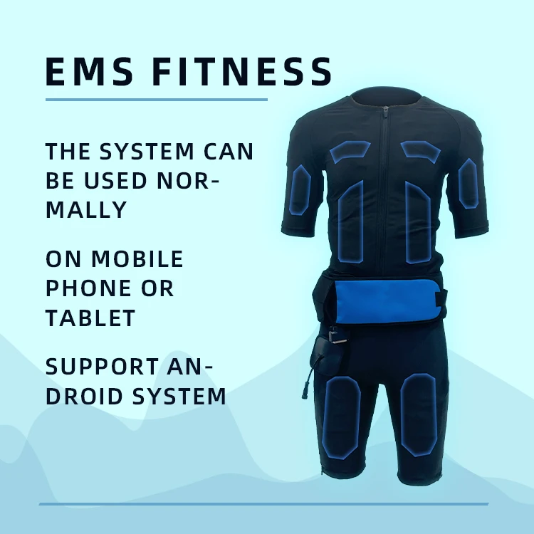 High Effective Personal EMS Device XBODY Body Tech Fitness Dry Electrodes Split EMS Training Suit