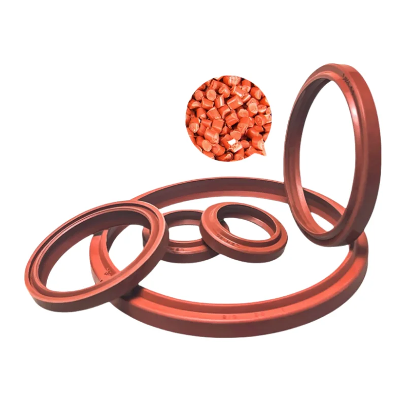 Acid Alkali Resistant High Temperature Resistant LBH Hydraulic Oil Seal Ring Fluorine Rubber Dust Ring PU Inner Diameter