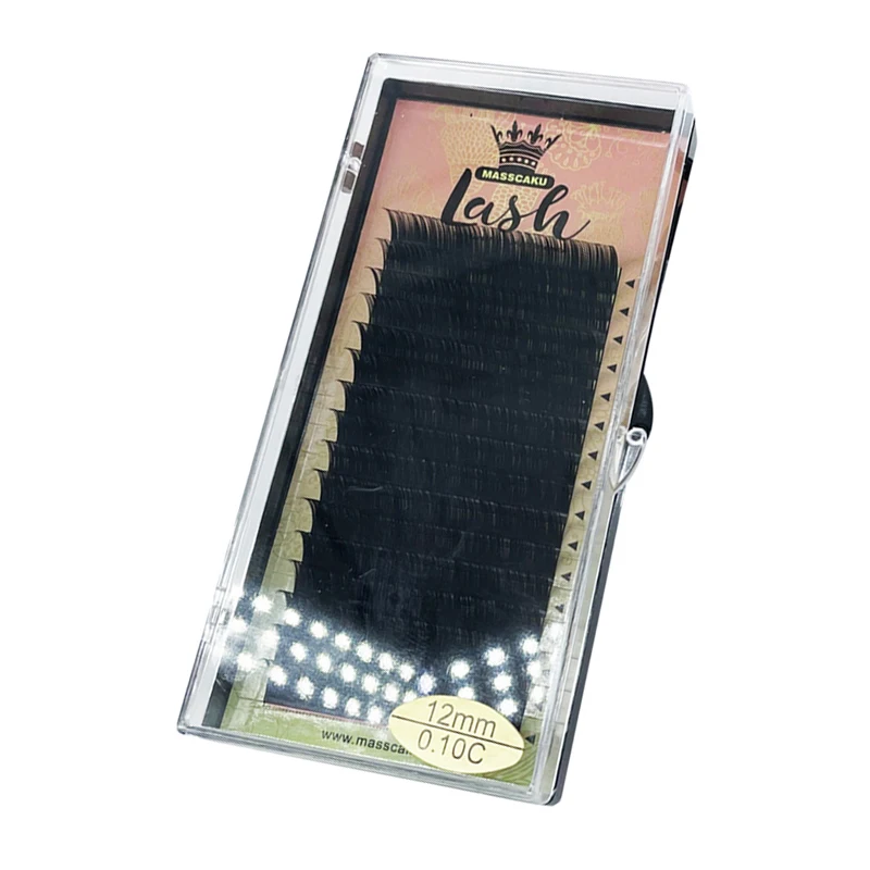 Private Label classic volume 25mm mink cashmere 25mm lash trays eyelash extension
