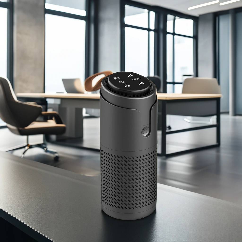 Factory Wholesale Portable Personal USB Desktop Air Purifier Mini Car HEPA Filter for Household and Outdoor Use Air Ionizer