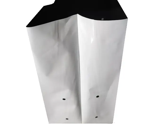 Fruit tomato planting black and white plastic uv treated ldpe grow bags manufacturer