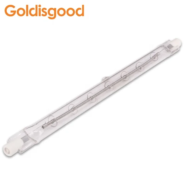 740mm 230v 350w Suana Heater Lamps Heating Element Quartz Clear Halogen Infrared Heating Tubes for Sauna Room