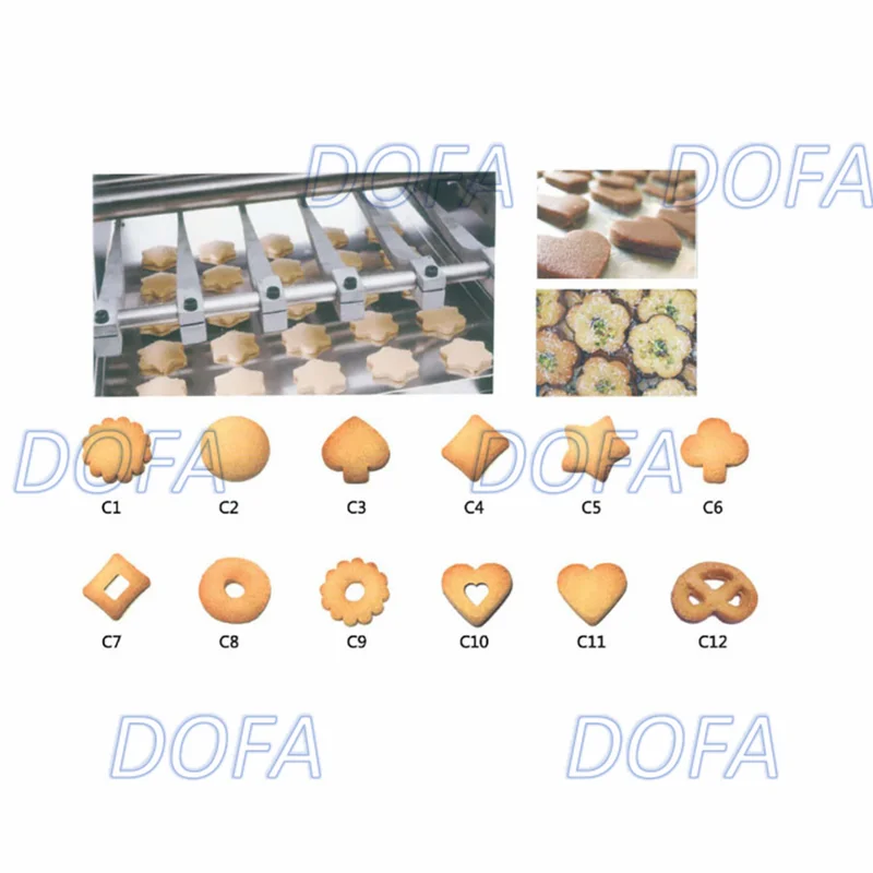 Automatic mini biscuit cookie depositor machine Industrial Rotary Cookie Biscuit Making Machine For Supplier