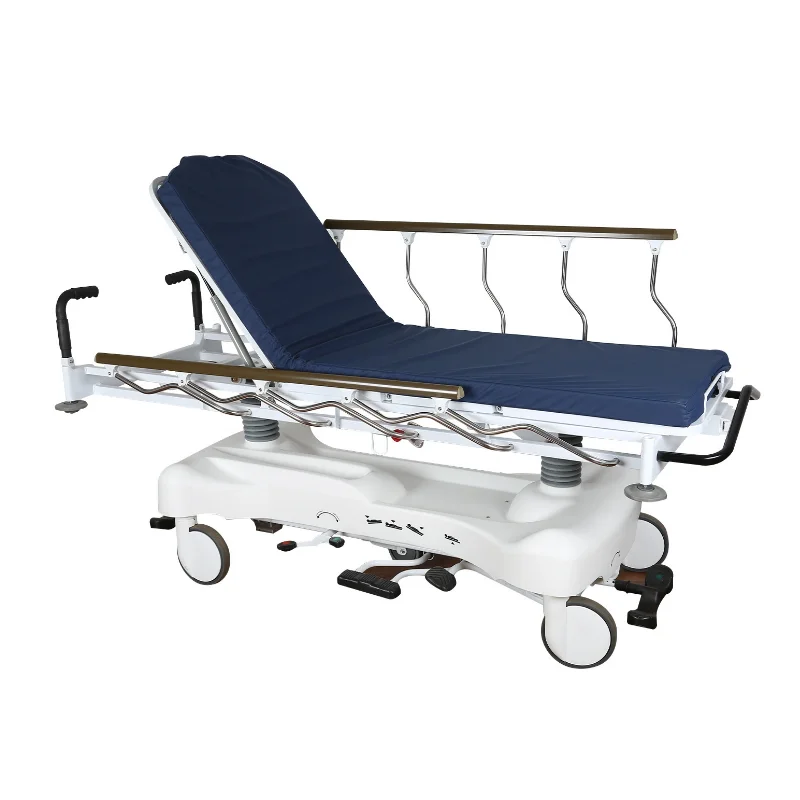 Hospital Furniture Patient Medical Hydraulic Emergency Transfer Trolley Stretcher