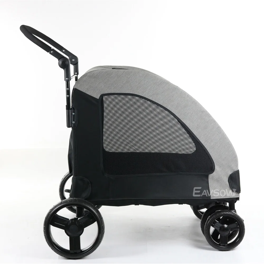 
Factory direct sale hot selling customized luxury oxford pet dog stroller 