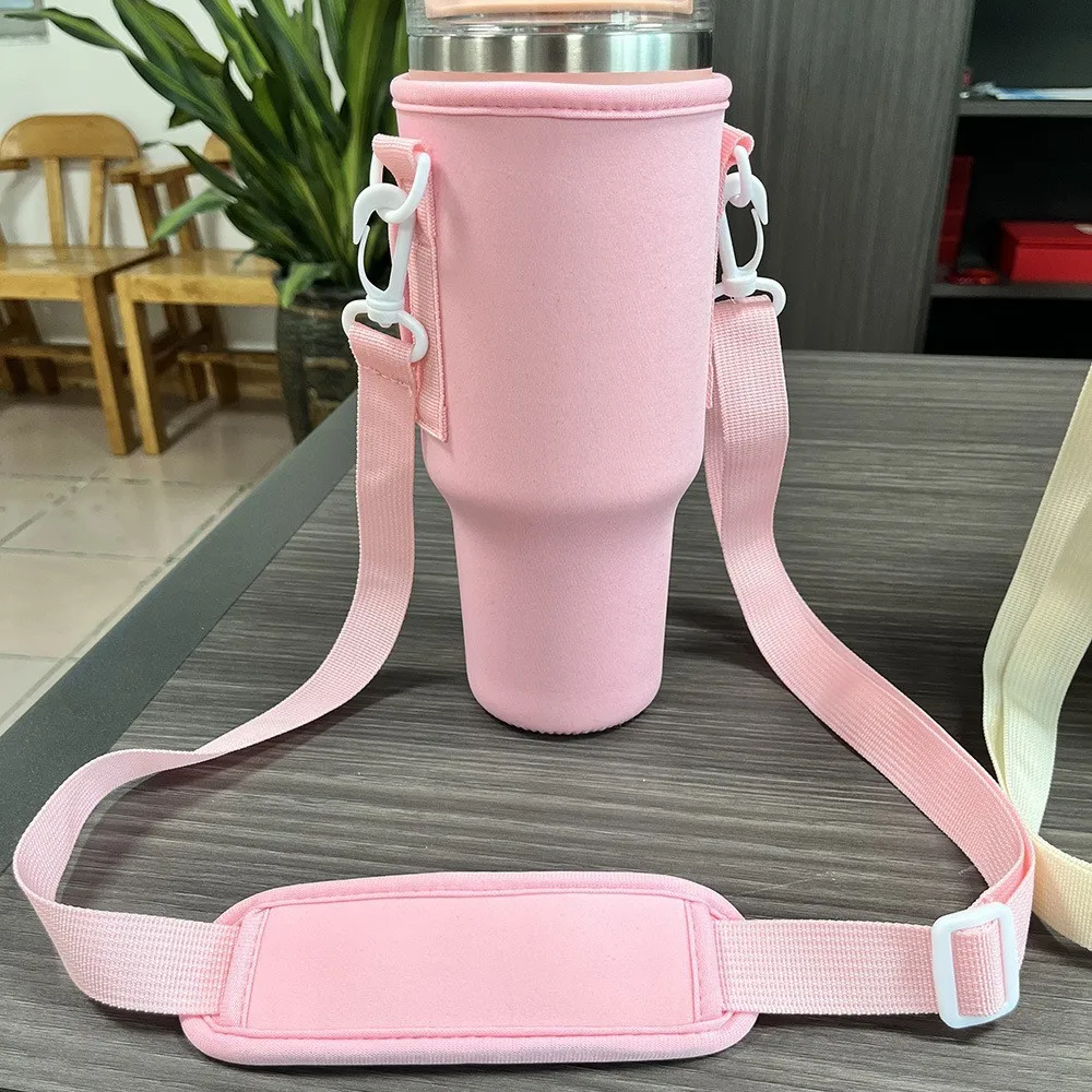 Diving material Stanley water cup cover outdoor portable mug cover 40 OZ ice kettle bag cup cover