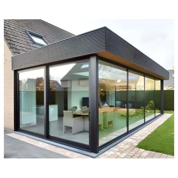 Free Standing Villa house glass sunrooms four season glass houses aluminum sunroom glass room