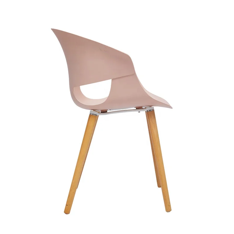 High Quality Home Furniture Mode Chair Seat Plastic Dining Chairs Factory Plastic Dining Room PP Modern Design China