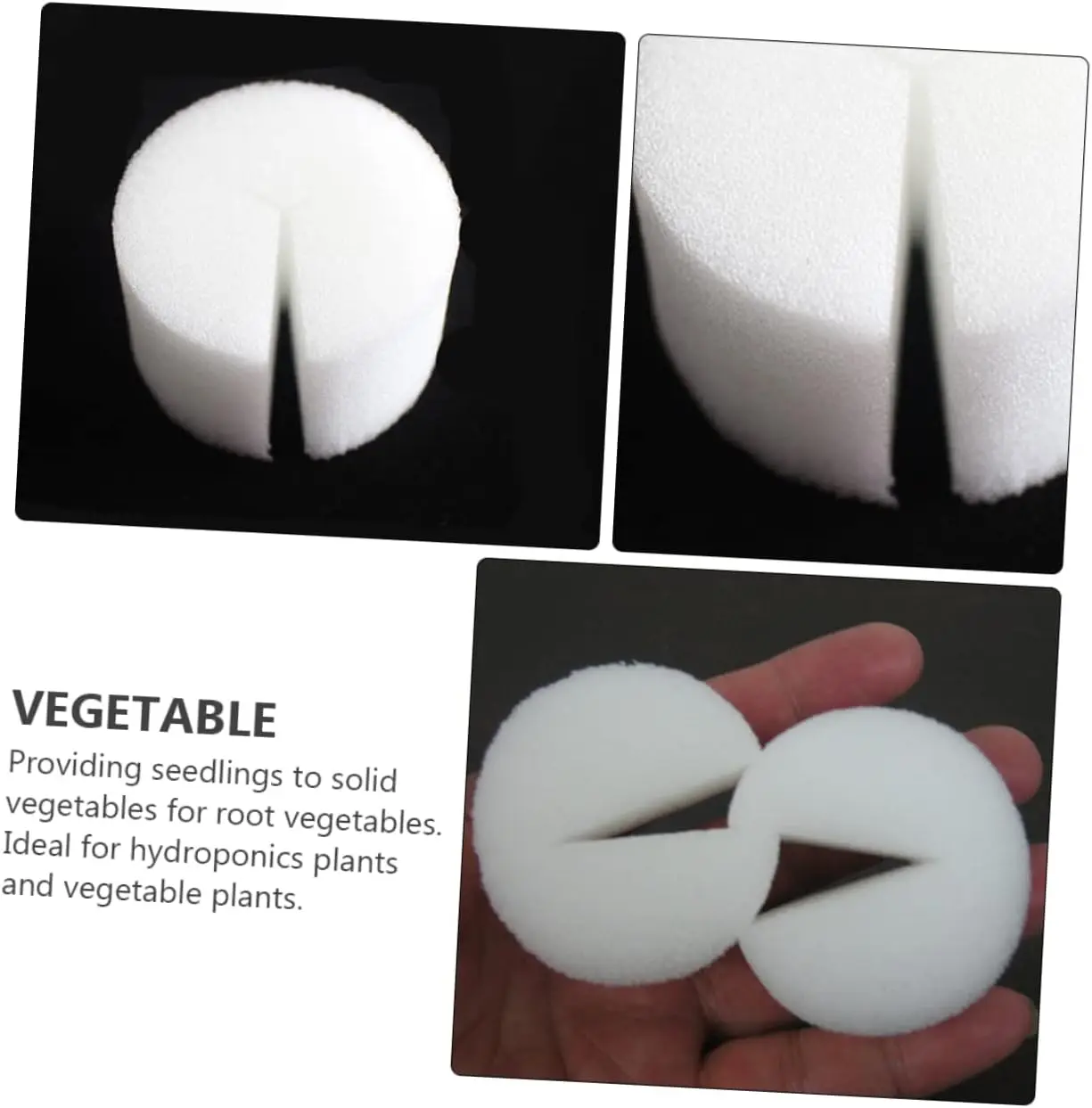 Gardening Tools Plant Growth System Sponge Hydroponic Vegetable Planted Sponge Gardening Tools Soilless Cultivation Growing