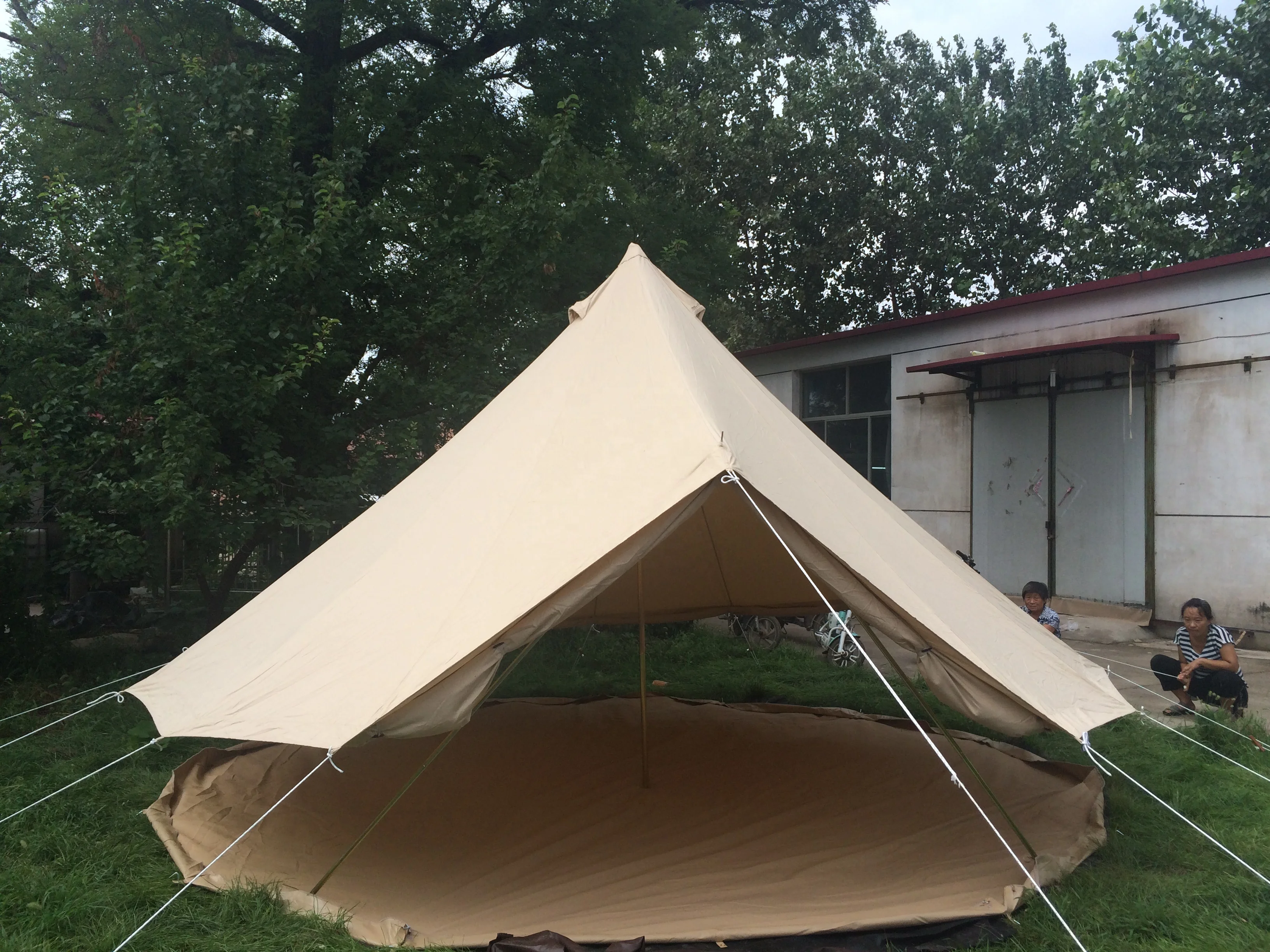 UK cotton canvas 5m bell tent