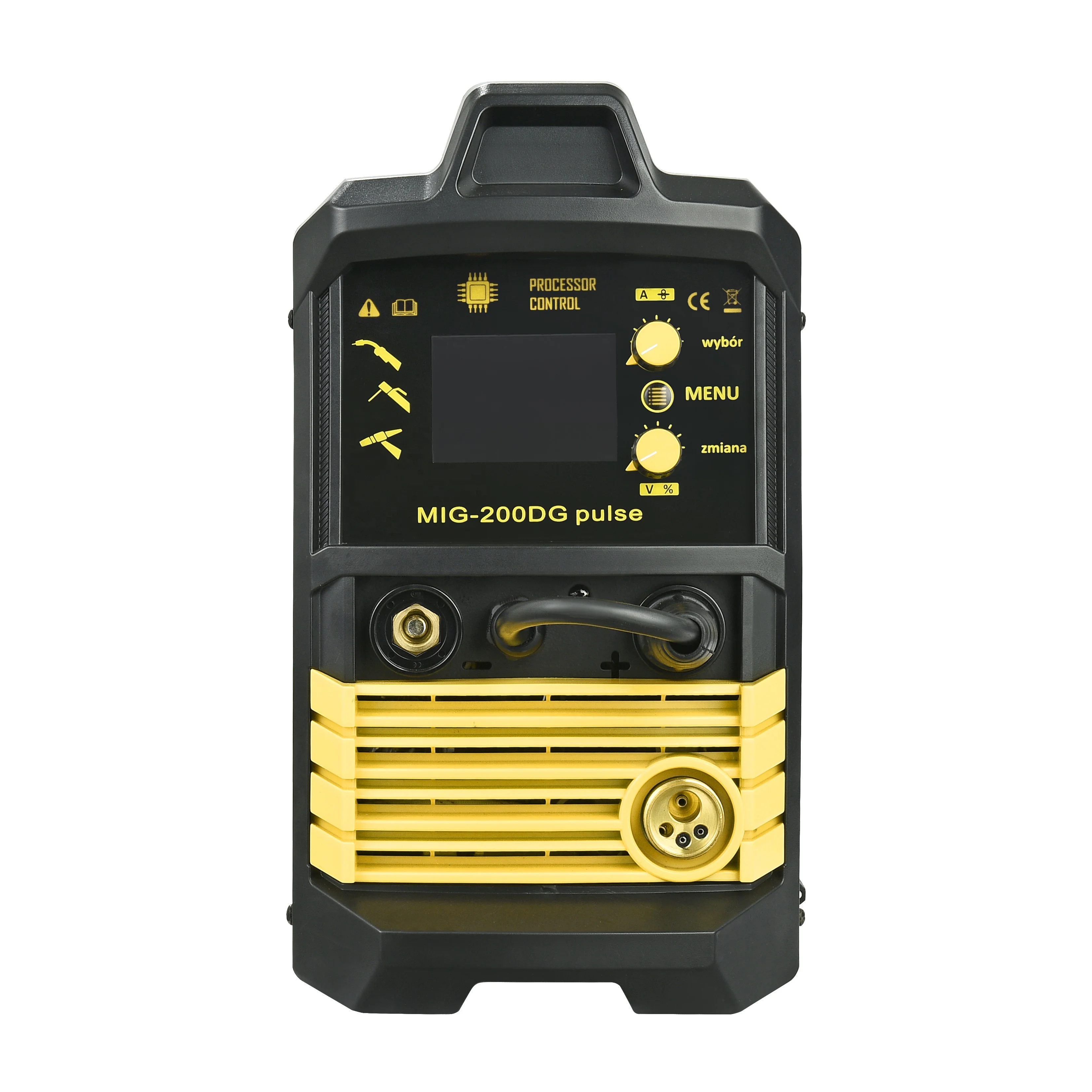 SUPTEC inverting mig welding machine aluminum mig welder SYN MIG-200 DOUBLE PULSE welder