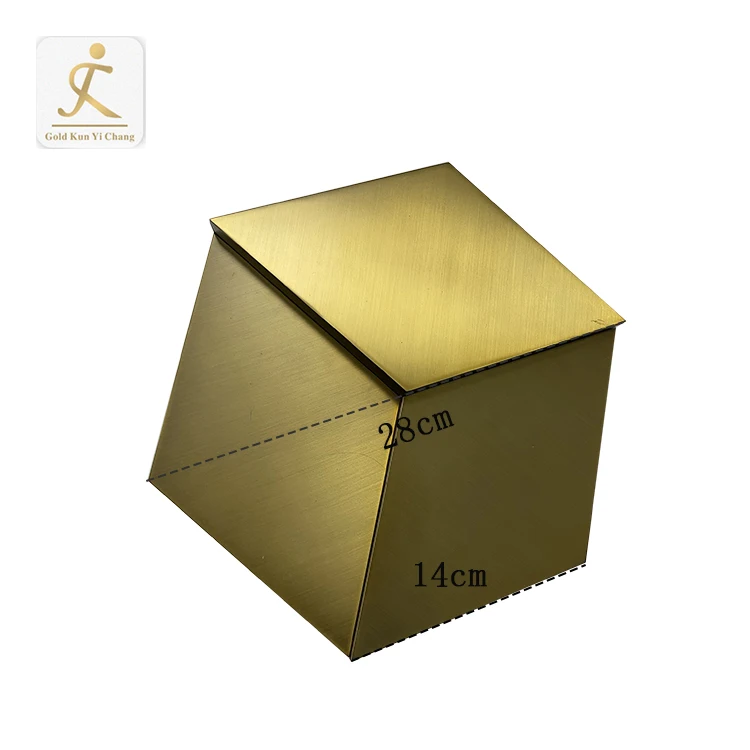 Проект на основе фасадного дизайна отеля, металлический художественный настенный фон, настенная панель из нержавеющей стали